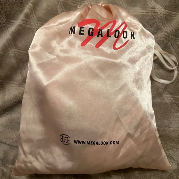 Megalook Human Hair Transparent 13x4 Lace Front Wig Purple Highlights 24 inch - Picture 7 of 11